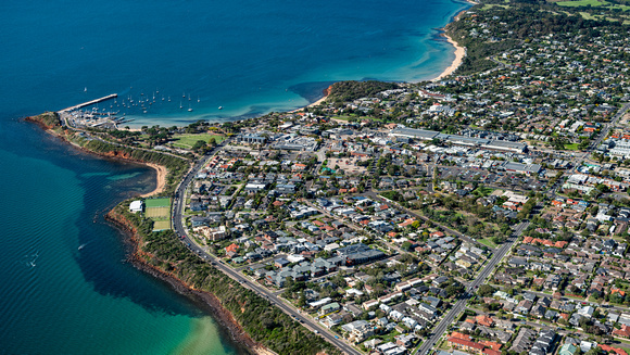 Mornington from above