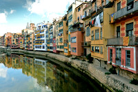 Reflecting in Girona , Spain